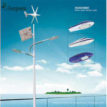 China fabricante Ce RoHS viento y híbrido solar LED luces de calle LED Street Lighting